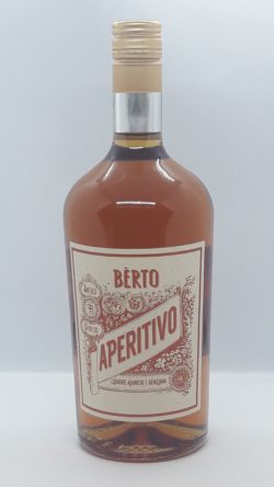 Liquore aperitivo Bèrto arancia-genziana